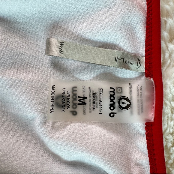 Mono B One Piece Swimsuit - Picture 4 of 6